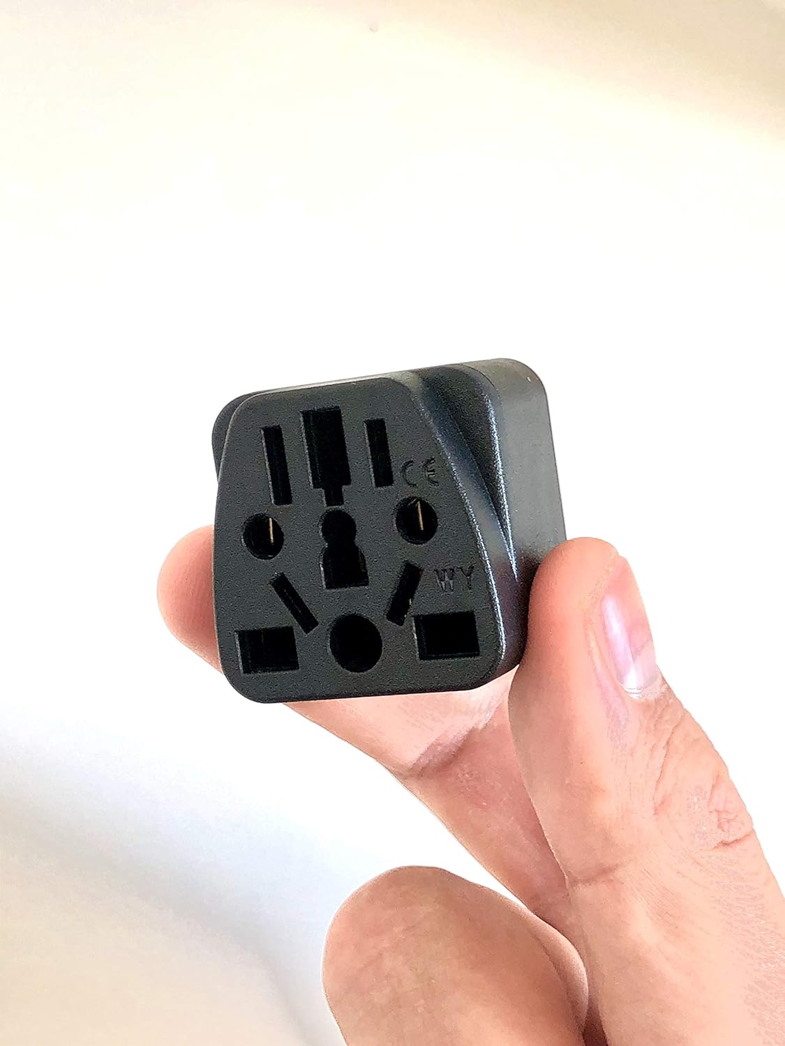 Unidapt US Travel Plug Adapter, EU,AU,UK,NZ,CN,in to USA (Type B), Grounded 3 Prong USA Wall Plug, EU to US Travel Adaptor and Converter, Power Outlet Charger (1-Pack) - Image 5